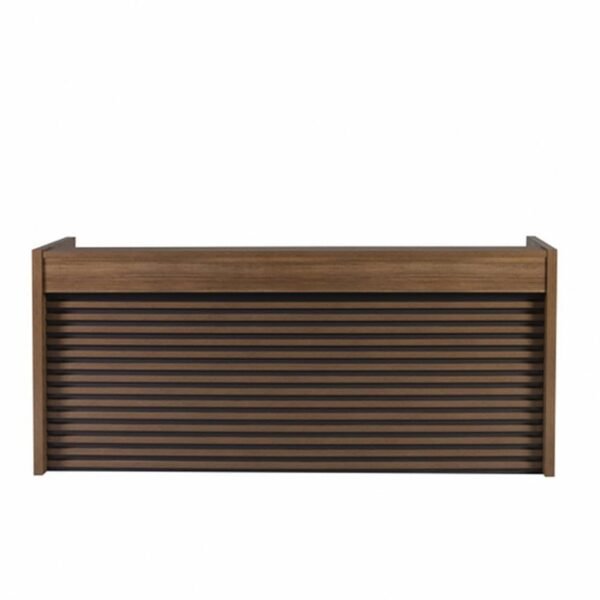 DESK DE RECEPTION À LATTES