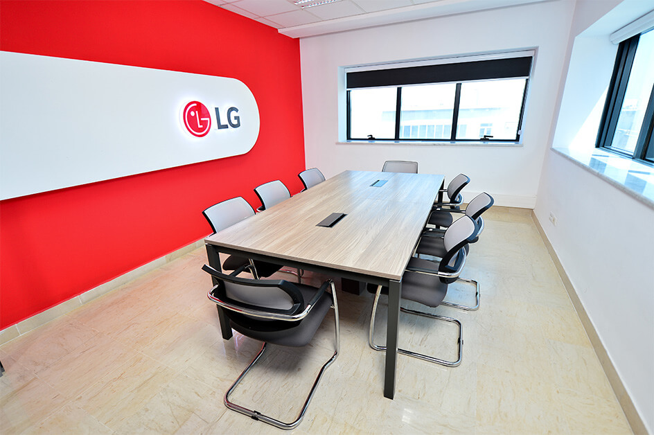 aménagement siège LG Tunisie par city desk