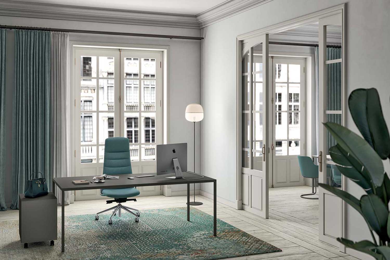 Exemple d'un espace de travail anti-stress créé par City Desk 