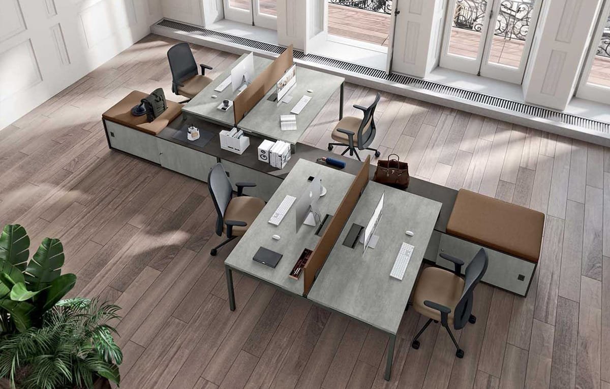 Réussir l'aménagement de votre bureau open space en tunisie avec city desk la meilleure solution bureautique pour open space