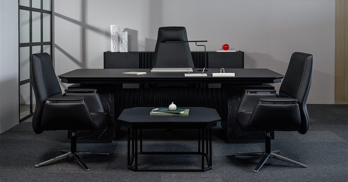 commander en ligne un bureau noir pour votre entreprise en tunisie