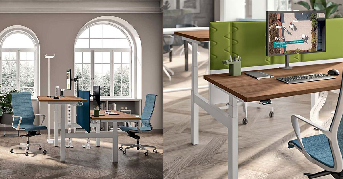 bureau assis-debout city desk