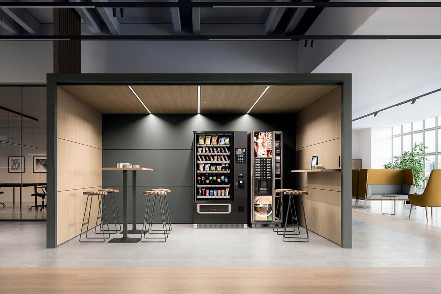 cabine acoustique pour réduire le bruit dans un bureau open space