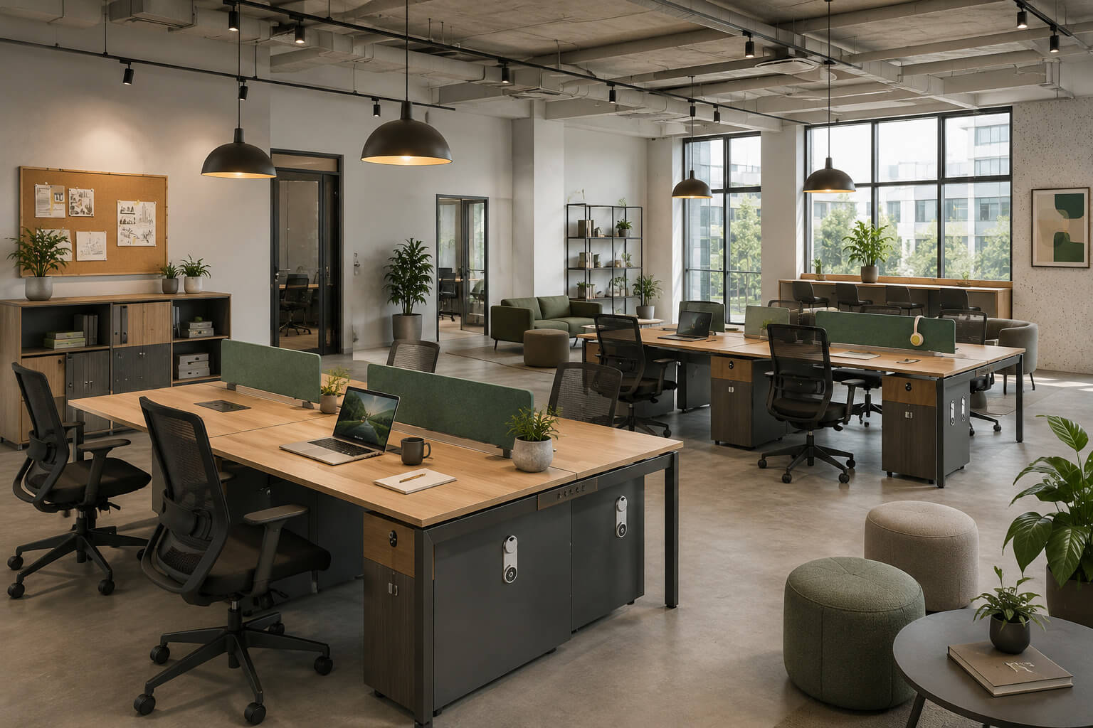 tout savoir sur le mobilier de coworking space en tunisie
