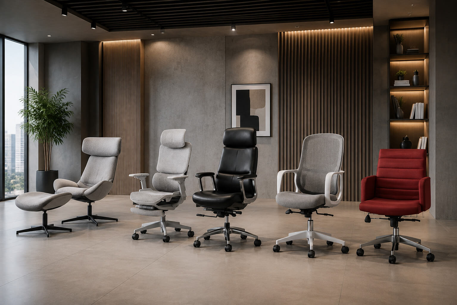 6 Types de chaises de Bureau à Connaître Avant d'acheter le meuble parfait pour votre activité