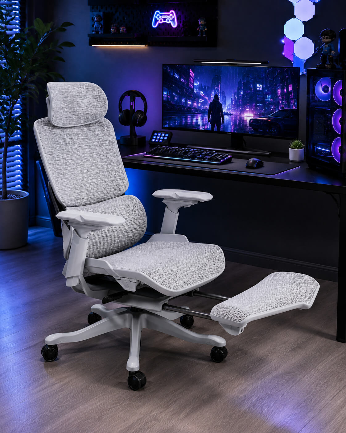meilleure chaise gaming avec repose-pied en tunisie chez city desk